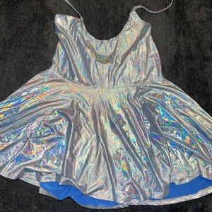 Reflective shirt with string at the top